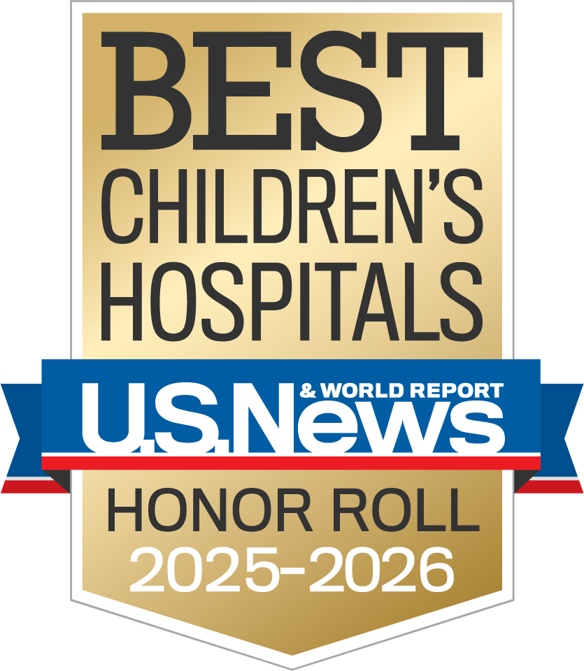 Best Children's Hospitals U.S. News & World Report Honor Roll 2025-2026